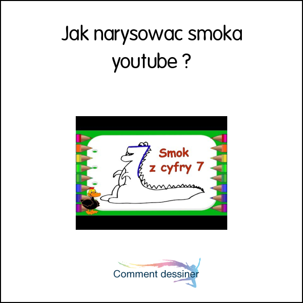 Jak narysować smoka youtube